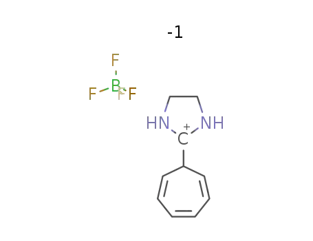 2-(1,3,5-Cycloheptatrien-7-yl)imidazolidin-2-ylium-tetrafluoroborat