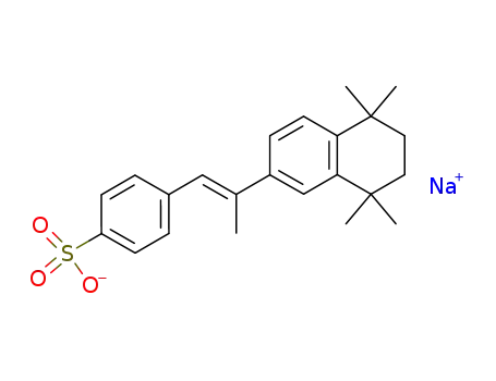 sodium p-<(E)-2-(5,6,7,8-tetrahydro-5,5,8,8-tetramethyl-2-naphthyl)propenyl>benzenesulfonate