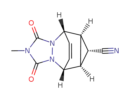 anti-3-cyano-6,7-diaza-exo-tricyclo<3.2.2.02,4>non-9-ene-6,7-dicarboxylic acid methylimide