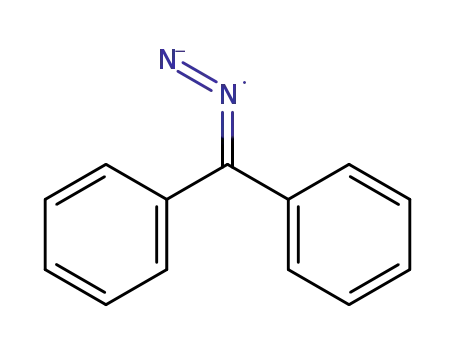 Molecular Structure of 883-40-9 (Diphenyldiazomethane)