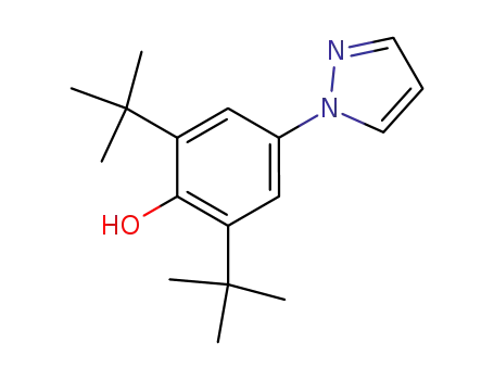 2,6-Di-tert-butyl-4-pyrazol-1-yl-phenol