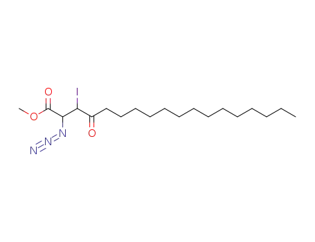 methyl 2-azido-3-iodo-4-oxooctadecanoate