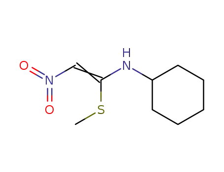 N-[1-(methylthio)-2-nitroethenyl]cyclohexanamine