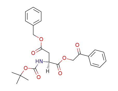 N-Boc-L-aspartic acid (β-benzyl) α-phenacyl ester