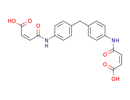 (Z)-3-[[4-[[4-(3-carboxyprop-2-enoylamino)phenyl]methyl]phenyl]carbamoyl]prop-2-enoic acid cas  6330-01-4
