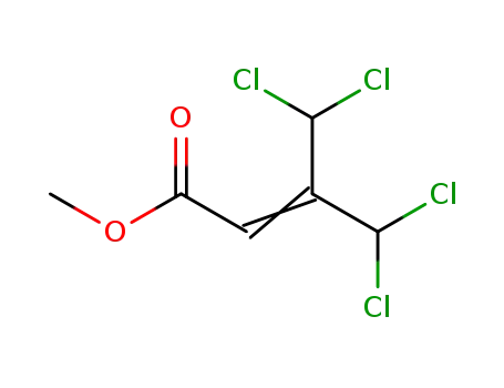methyl 3-(dichloromethyl)-4,4-dichlorocrotonate