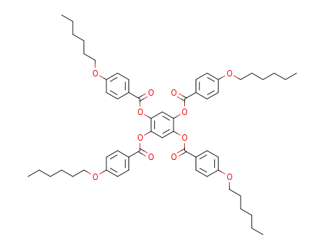 1,2,4,5-Tetra-(4-hexyloxybenzoyloxy)benzene