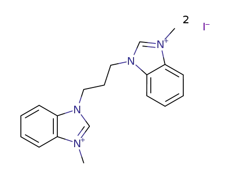 3,3’-(propane-1,3-diyl)bis(1-methyl-1H-benzo[d]imidazol-3-ium) iodide
