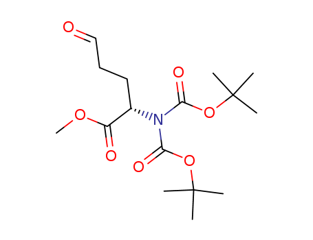 Methyl (2S)-2-(bis(tert-butoxycarbonyl)amino)-5-oxopentanoate
