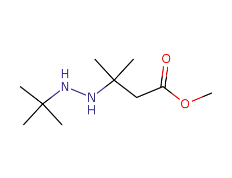 3-(N'-tert-Butyl-hydrazino)-3-methyl-butyric acid methyl ester