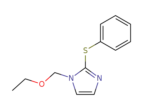 1-ethoxymethyl-5-lithio-2-phenylthioimidazole