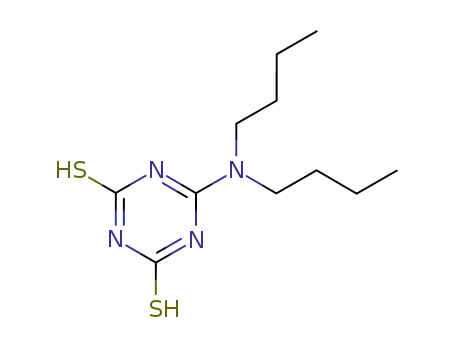 Molecular Structure of 29529-99-5 (6-(DIBUTYLAMINO)-1,3,5-TRIAZINE-2,4-DITHIOL)