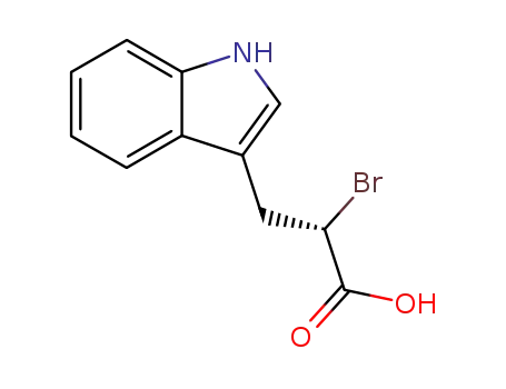 2-bromo-3-(1H-indol-3-yl)-propionic acid