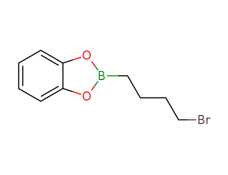 Molecular Structure of 142172-51-8 (2-(4-BROMOBUTYL)-1 3 2-BENZODIOXABOROLE&)