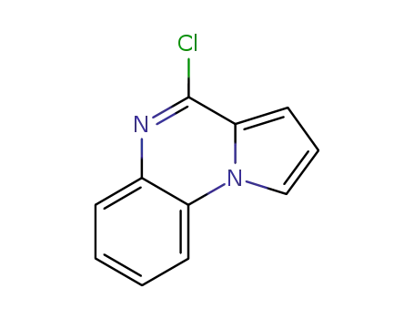 Molecular Structure of 6025-69-0 (4-CHLOROPYRROLO[1,2-A]QUINOXALINE)