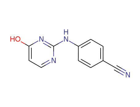 4-[(6-oxo-1H-pyrimidin-2-yl)amino]benzonitrile