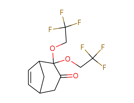 2,2-bis(2,2,2-trifluoroethoxy)bicyclo[3.2.1]oct-6-en-3-one