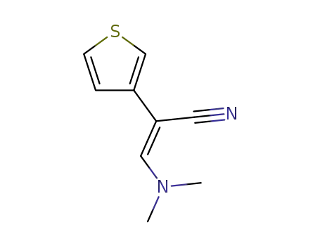 (Z)-3-Dimethylamino-2-thiophen-3-yl-acrylonitrile