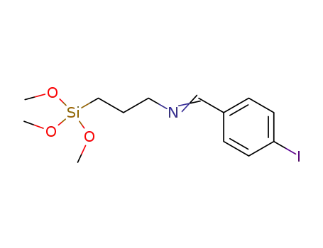 4-iodobenzylidene-3-trimethoxylsilanylpropylamine