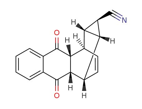 14-exo-cyano-1S(R),12R(S),13R(S),15S(R)-pentacyclo[10.3.2.02,11.04,9.013,15]heptadeca-4,6,8,16-tetraene-3,10-dione