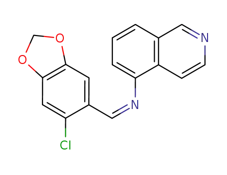 N-(isoquinolin-5-yl)-2-chloro-4,5-methylenedioxyphenylmethanimide