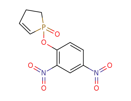 Molecular Structure of 25133-50-0 (1-(2,4-dinitrophenoxy)-2,3-dihydro-1H-phosphole 1-oxide)