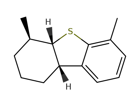 (4RS,4aSR,9bSR)-4,6-dimethyl-1,2,3,4,4a,9b-hexahydrodibenzothiophene