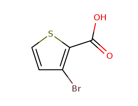 Molecular Structure of 7311-64-0 (3-Bromothiophene-2-carboxylic acid)