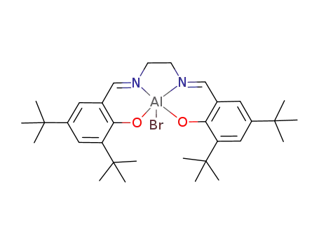 (N,N'-ethylenebis(3,5-di-tert-butylsalicylideneimine))AlBr