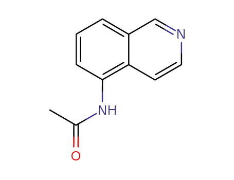Molecular Structure of 27461-33-2 (5-Acetamidoisoquinoline)