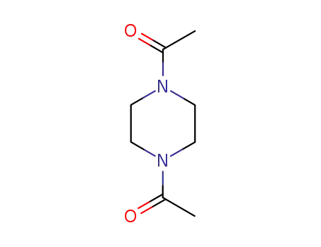 Molecular Structure of 18940-57-3 (Piperazine, 1,4-diacetyl- (6CI,8CI,9CI))