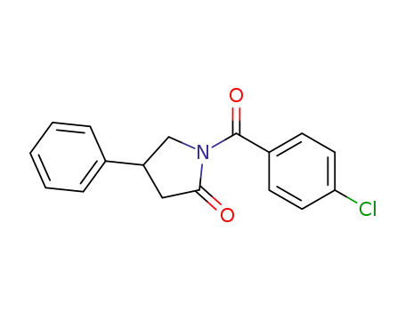 N-(4-chlorobenzoyl)-4-phenyl-pyrrolidin-2-one