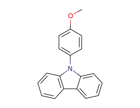 Molecular Structure of 19264-74-5 (4-(9H-Carbazol-9-yl)anisole)