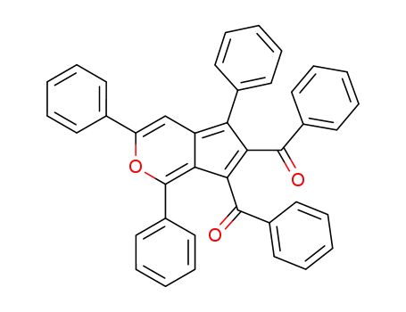 6,7-dibenzoyl-1,3,5-triphenyl-cyclopenta[c]pyran