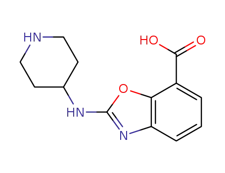 2-(piperidin-4-ylamino)-benzooxazole-7-carboxylic acid
