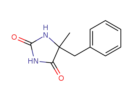 Molecular Structure of 27993-44-8 (5-benzyl-5-methylimidazolidine-2,4-dione)