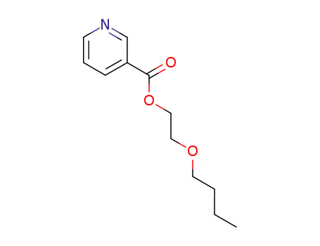 Molecular Structure of 13912-80-6 (Nicoboxil)