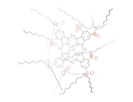 (2,4,9,11,16,18,23,25-octakis(dioctylaminosulfonyl)phthalocyaninato)cobalt(II)