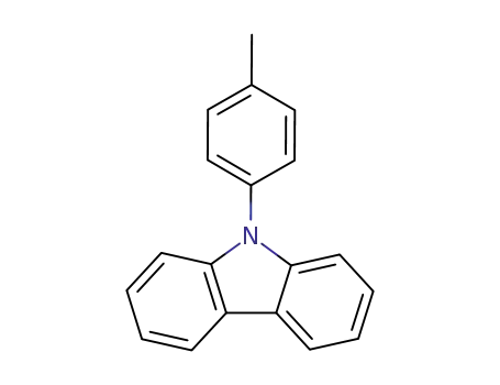 Molecular Structure of 19264-73-4 (9-(p-Tolyl)carbazole)