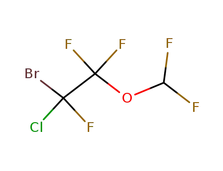 1,1,2-Trifluor-2-chlor-2-bromethyldifluormethylether