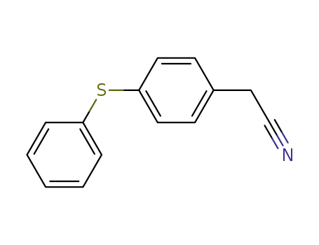 Benzeneacetonitrile,4-(phenylthio)- cas  6317-59-5
