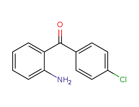 Molecular Structure of 2894-51-1 (2-Amino-4'-chlorobenzophenone)