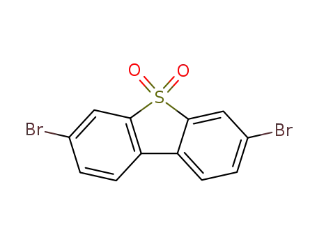 Molecular Structure of 83834-12-2 (3,7-DibroModibenzothiophene dioxide)