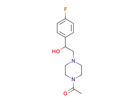 1-{4-[2-(4-fluoro-phenyl)-2-hydroxy-ethyl]-piperazin-1-yl}-ethanone