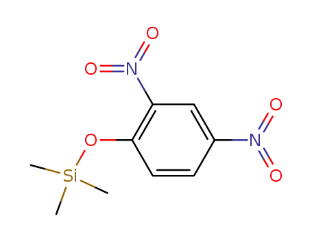 Molecular Structure of 62947-23-3 (Silane, (2,4-dinitrophenoxy)trimethyl-)