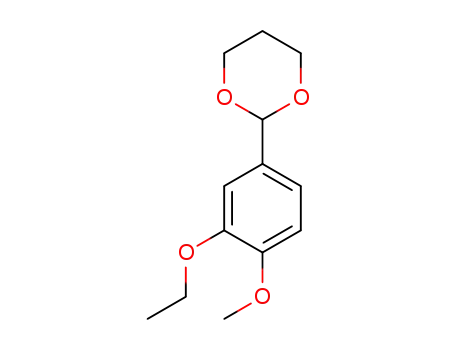 2-(4-methoxy-3-ethoxyphenyl)-1,3-dioxane