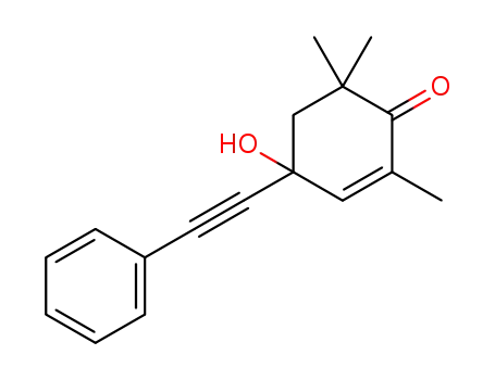 4-hydroxy-2,6,6-trimethyl-4-(phenylethynyl)cyclohex-2-enone