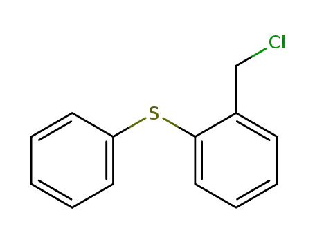 Molecular Structure of 1527-15-7 (1-(Chloromethyl)-2-(phenylthio)benzene)