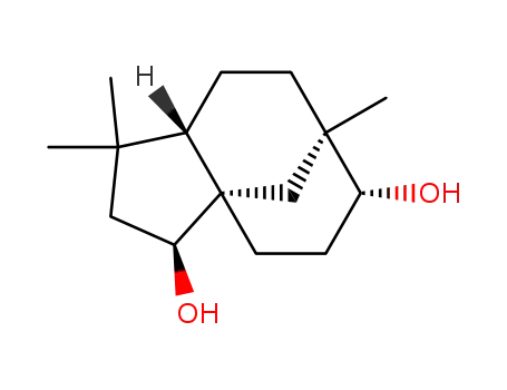Molecular Structure of 2649-64-1 (Clovanediol)