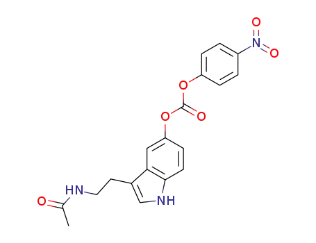 3-[2-(acetylamino)ethyl]-1H-indol-5-yl 4-nitrophenyl carbonate